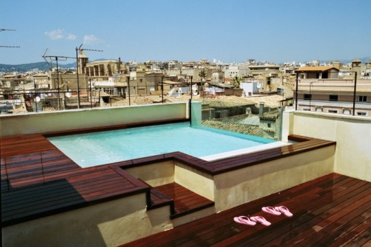 Dachterrasse Hotel TRES Mallorca