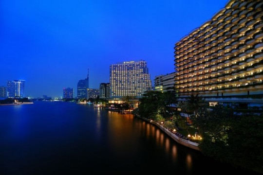 Das Hotel Shangri LaBangkok am Chao Phraya